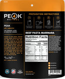 Peak Refuel Beef Pasta Marinara