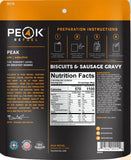 Peak Refuel Biscuits and Gravy