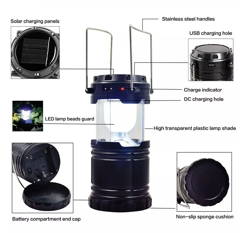 Duel Powered Survival/Camping Lantern – Southern Snares & Supply